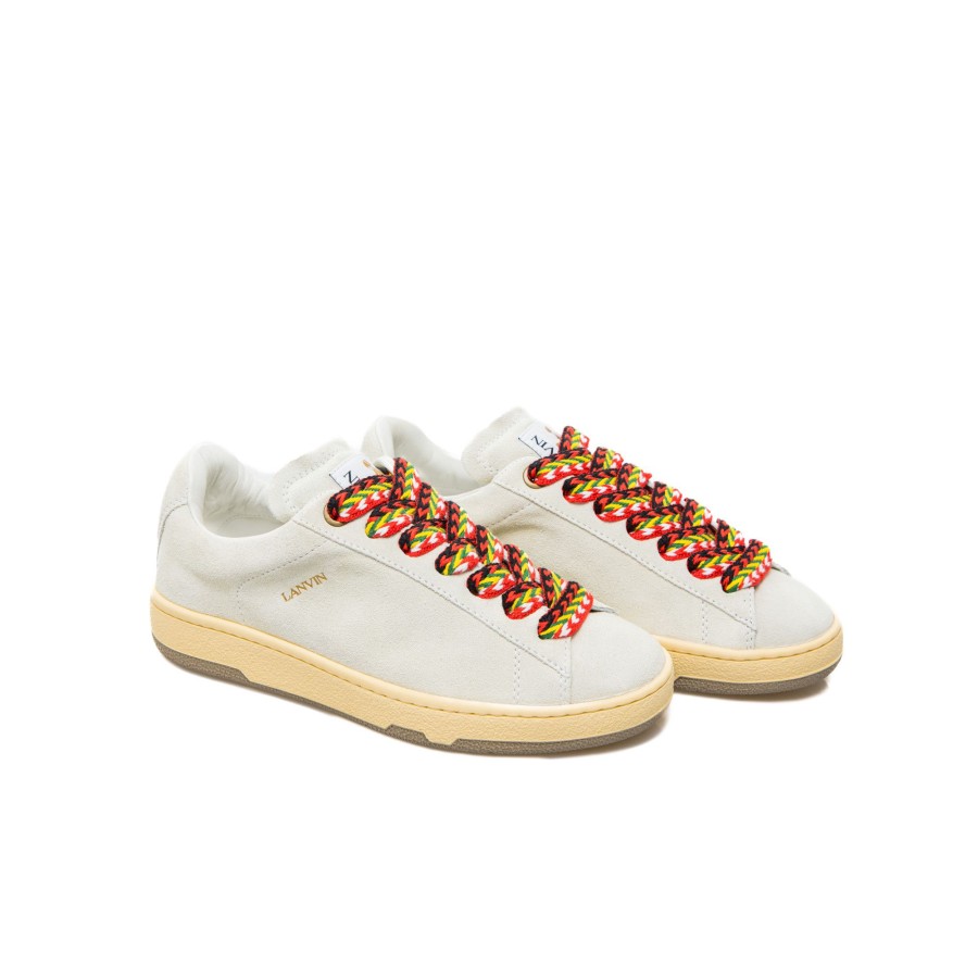 Heren Lanvin Sneakers | Lanvin Lite Curb Low Top