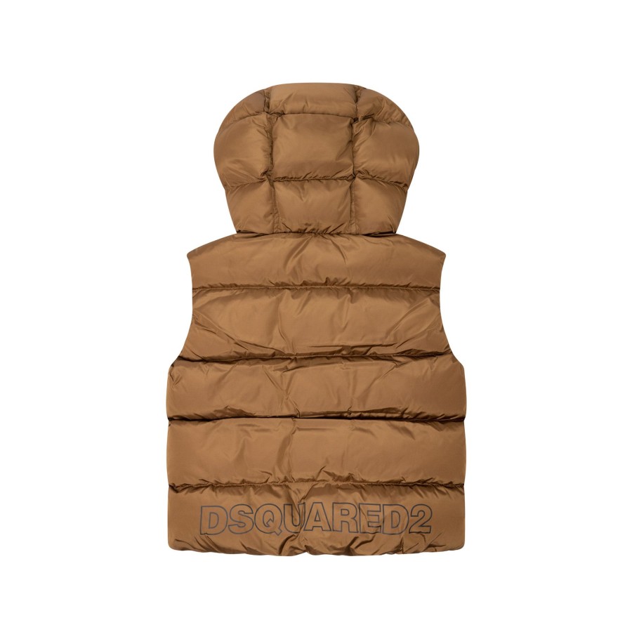 Kids Dsquared2 Kids Coats & Jackets | Dsquared2 D2J408U Bodywarmer