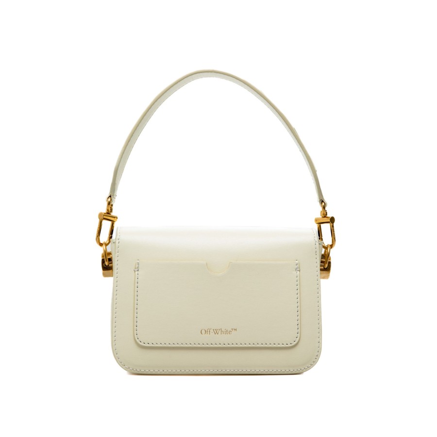 Dames Off white Shoulder Bags | Off White Plain Binder S