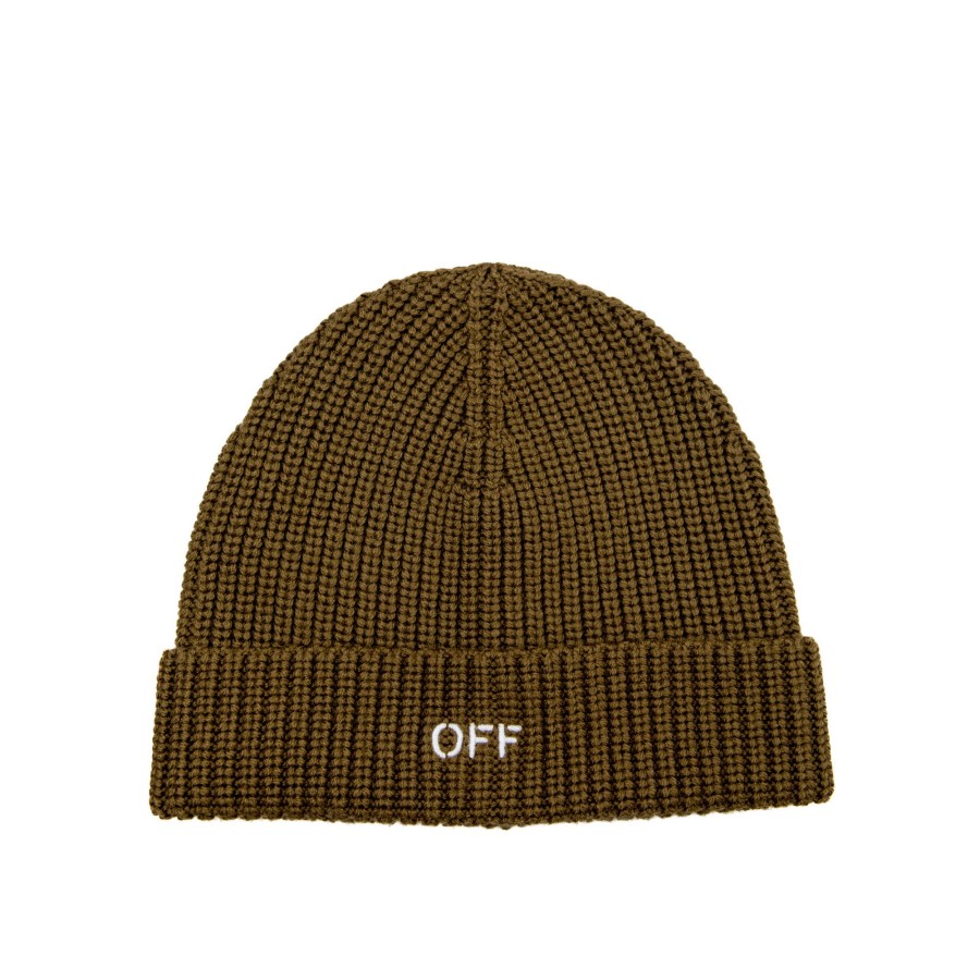 Heren Off white Beanie /Muts | Off White Classic Knit Beanie