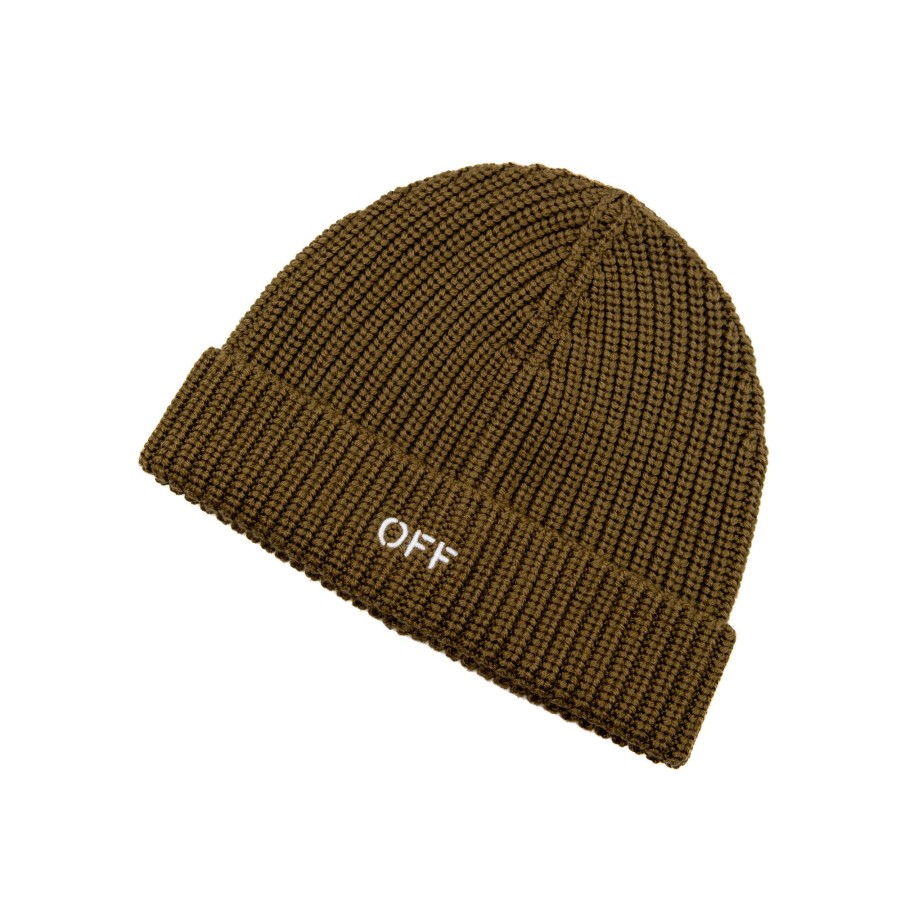 Heren Off white Beanie /Muts | Off White Classic Knit Beanie