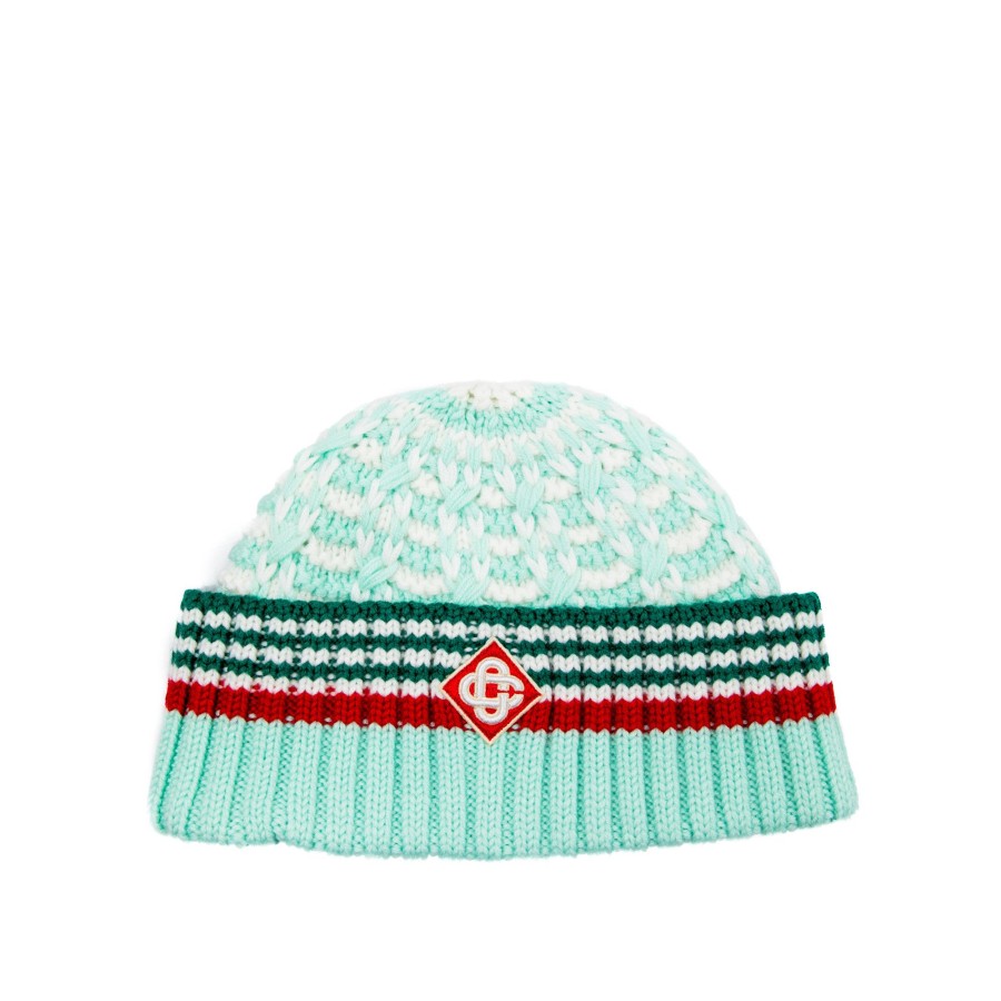 Heren Casablanca Beanie /Muts | Casablanca Textured Knit Beanie