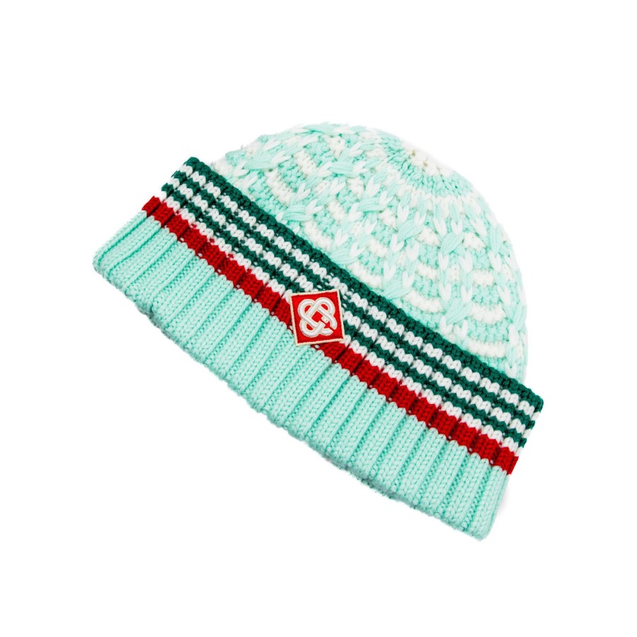 Heren Casablanca Beanie /Muts | Casablanca Textured Knit Beanie