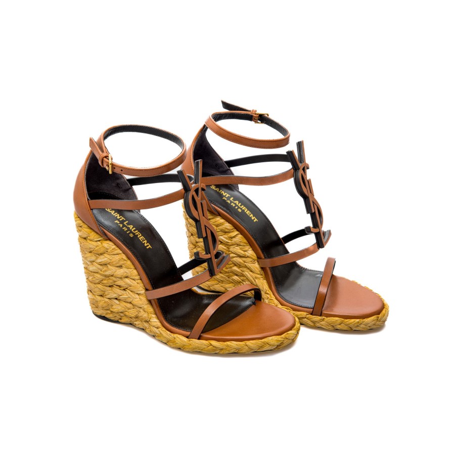 Dames Saint laurent Sandals | Saint Laurent Cassandra 105 Sandal