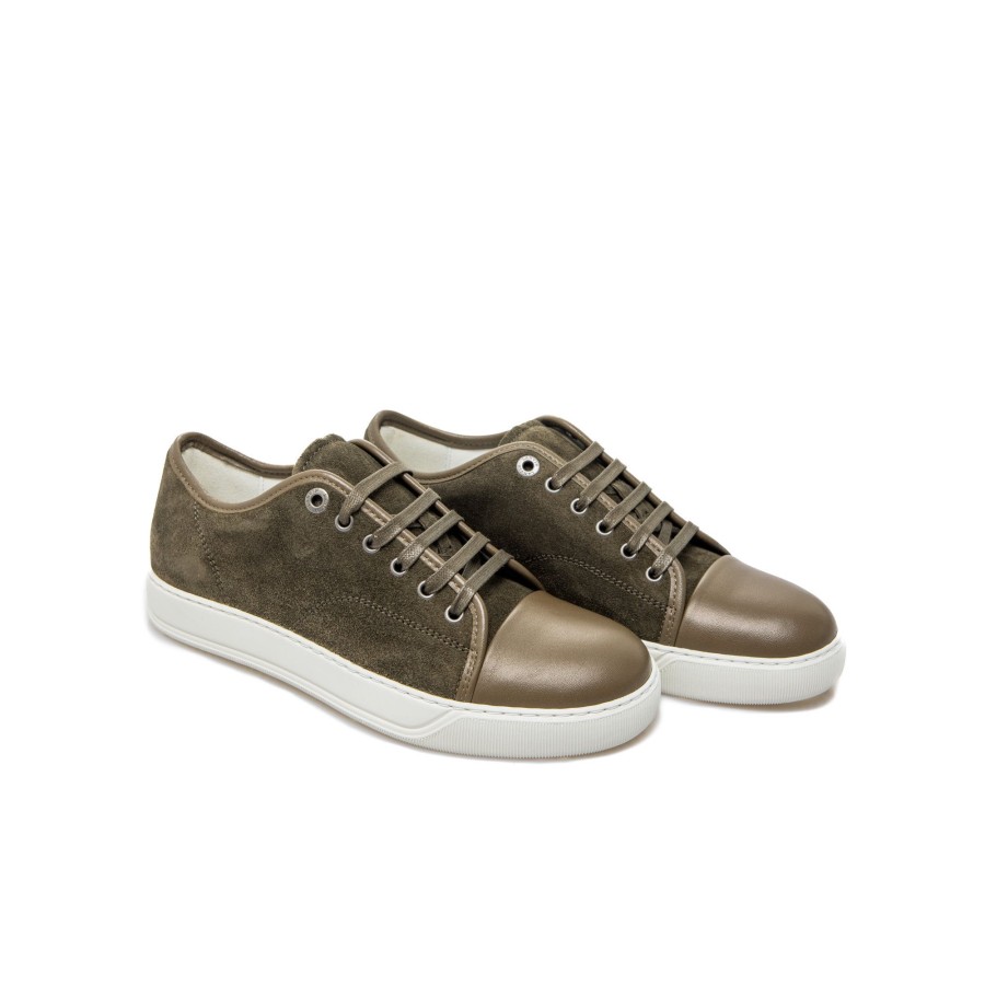 Heren Lanvin Sneakers | Lanvin Captoe Low Top Sneaker