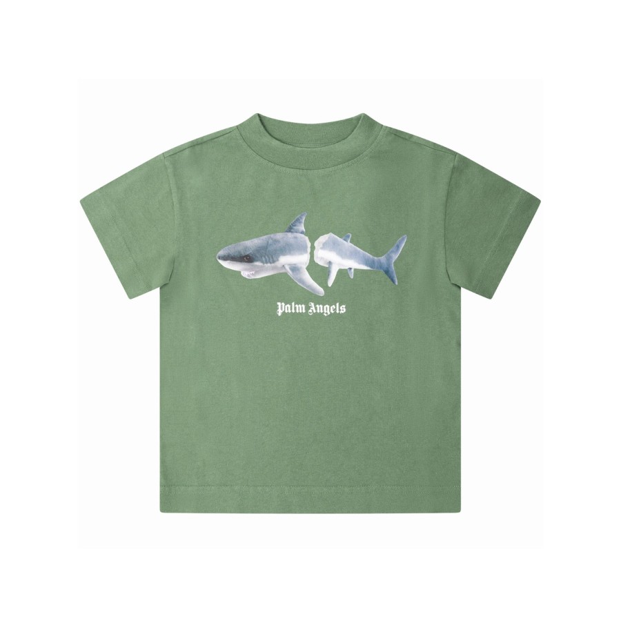 Kids Palm angels Kids Clothes | Palm Angels Shark T-Shirt S/S