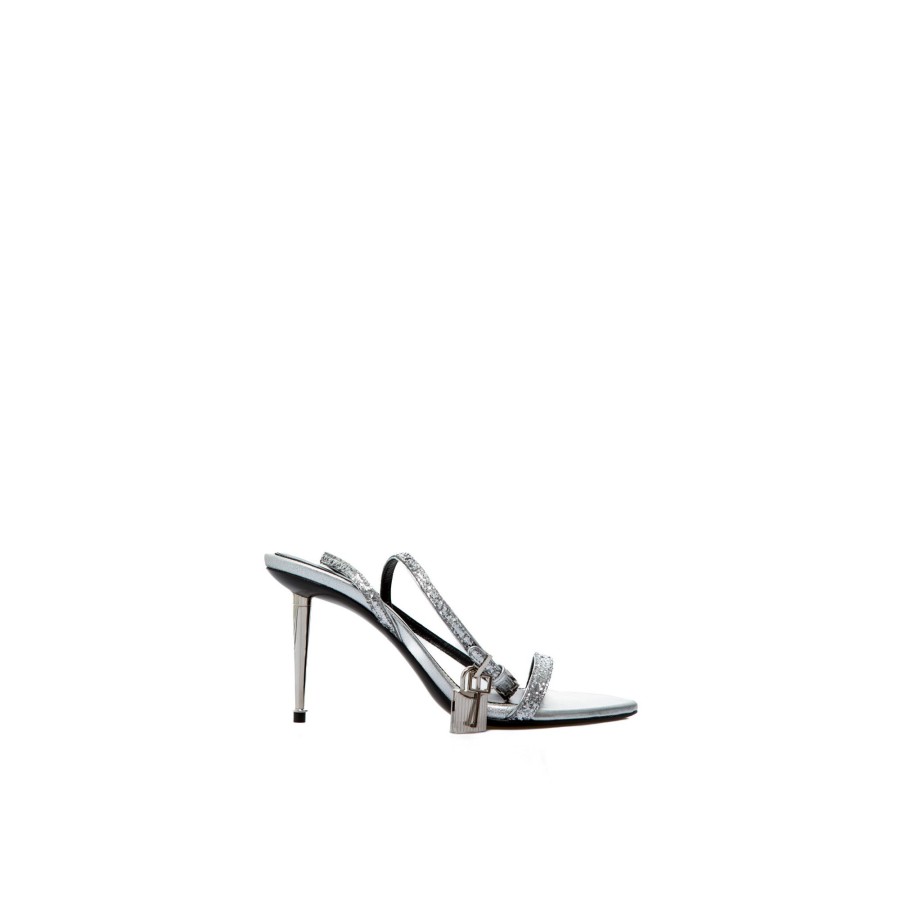 Dames Tom ford Sandals | Tom Ford Glitter Pointy Naked