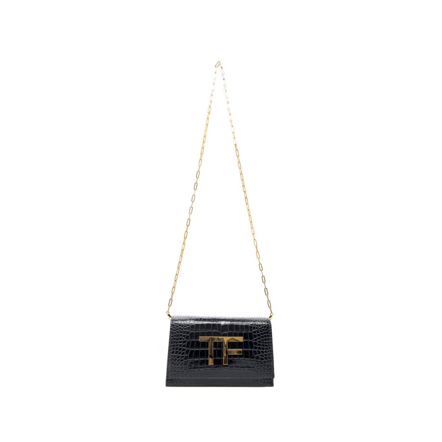 Dames Tom ford Casual Bags | Tom Ford Shiny Croc Disco Bag