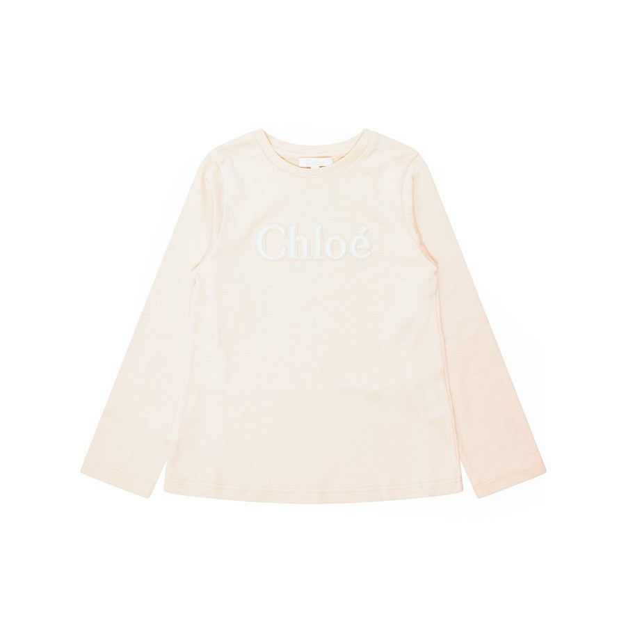 Kids Chloe Kids Clothes | Chloe T-Shirt Ls