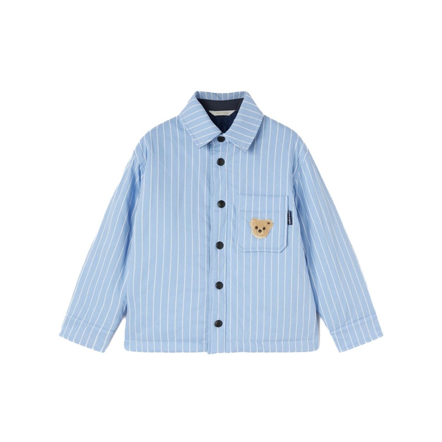 Kids Palm angels Kids Coats & Jackets | Palm Angels Minibear Shirt