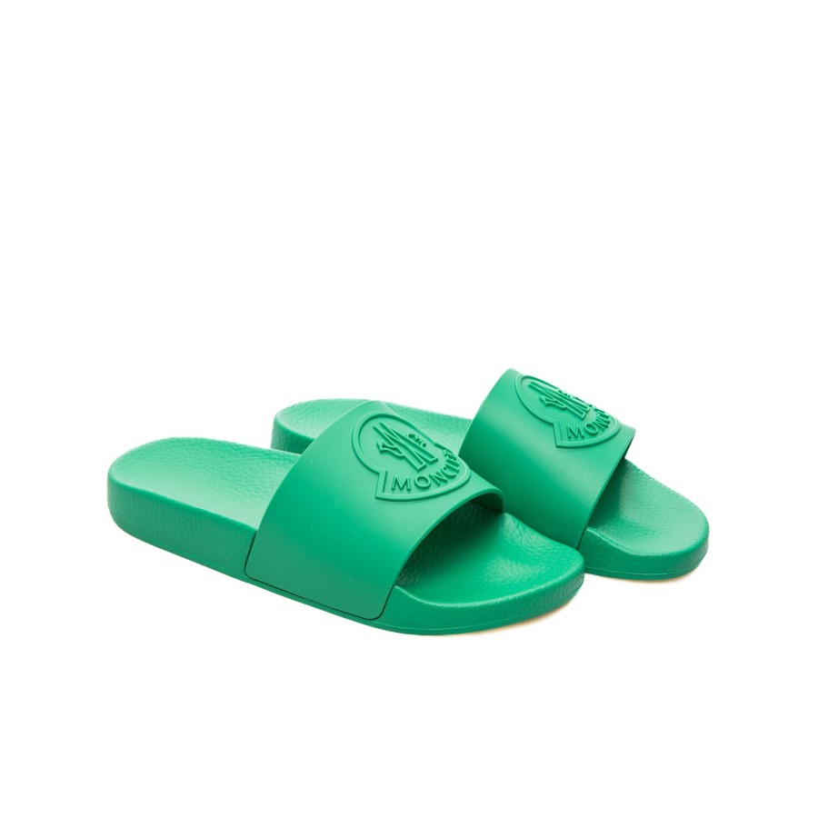 Heren Moncler Sandals | Moncler Basile Slide Shoes