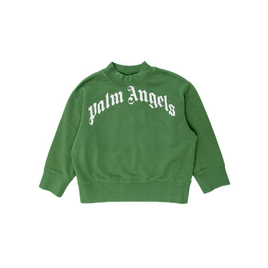 Kids Palm angels Kids Clothes | Palm Angels Logo Crewneck