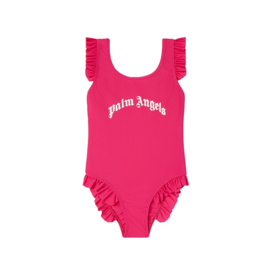 Kids Palm angels Kids Clothes | Palm Angels 1Piece Logo Beach