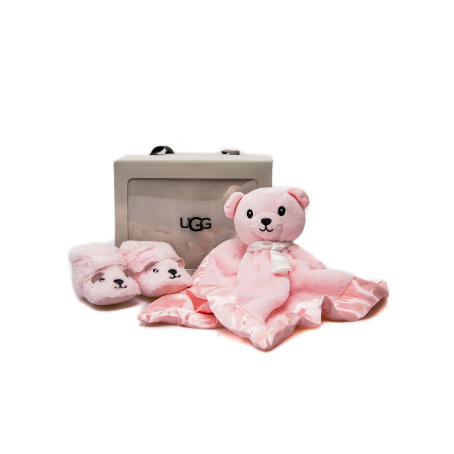 Kids Ugg Kids Boots | Ugg Bixbee+Lovey Bear Stuffie