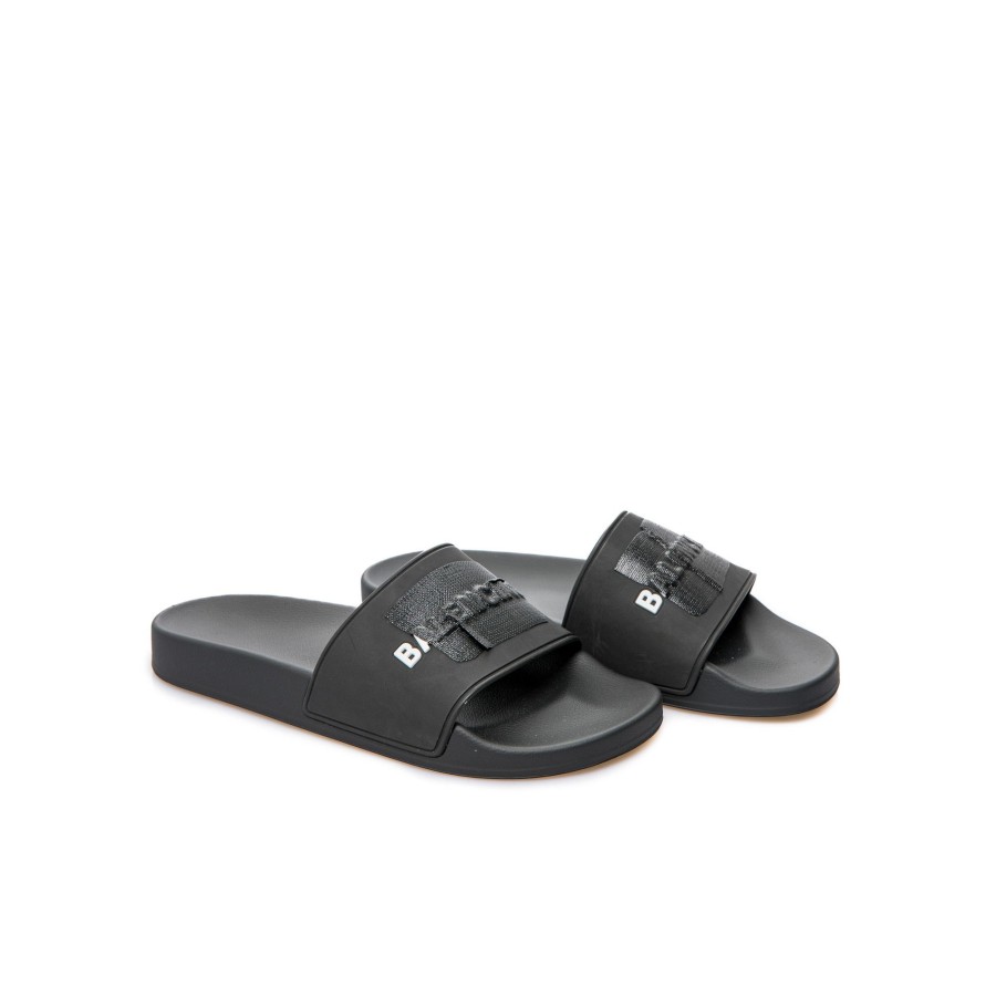 Heren Balenciaga Sandals | Balenciaga Pool Slide Logo