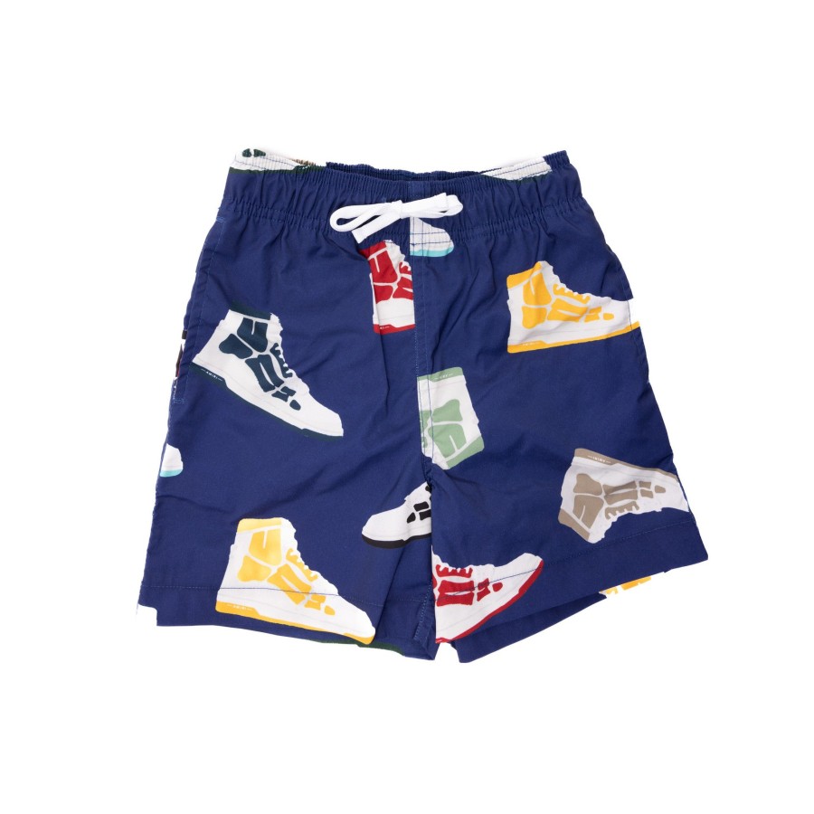 Kids Amiri Kids Clothes | Amiri Skel Top Swim Trunk