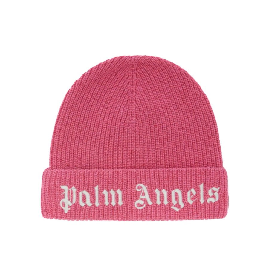 Kids Palm angels Kids Accessoires | Palm Angels Logo Beanie