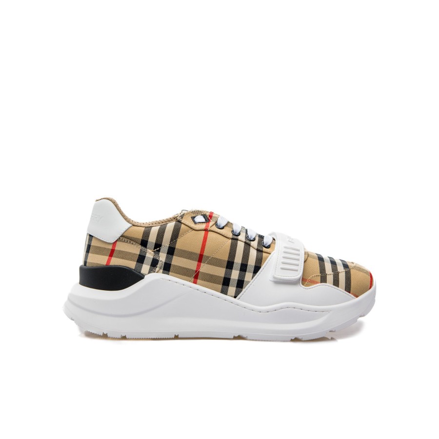 Dames Burberry Sneakers | Burberry Lf Tnr New Regis L Ch