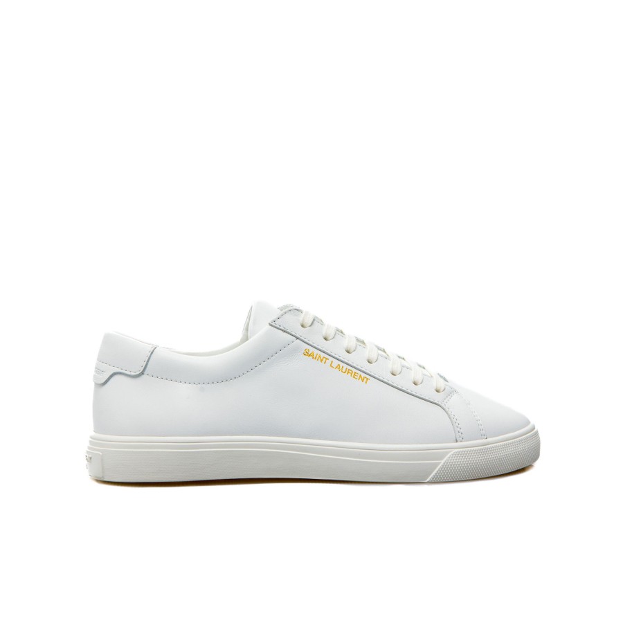 Dames Saint laurent Sneakers | Saint Laurent Andy Low Top Sl Sneaker