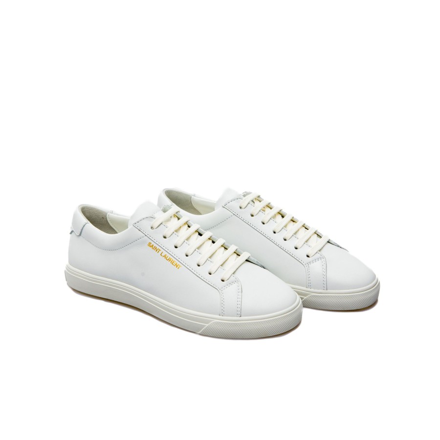 Dames Saint laurent Sneakers | Saint Laurent Andy Low Top Sl Sneaker