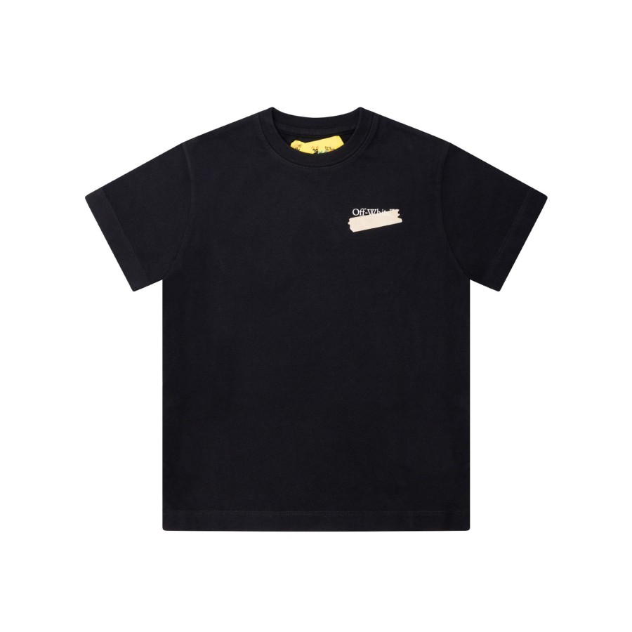 Kids Off white Kids Clothes | Off White Paper Tape Arrow Tee