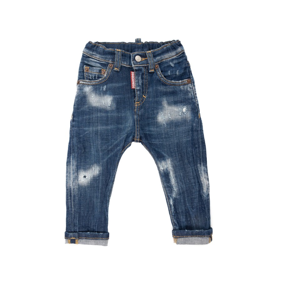 Kids Dsquared2 Kids Clothes | Dsquared2 D2P76Ab Jeans