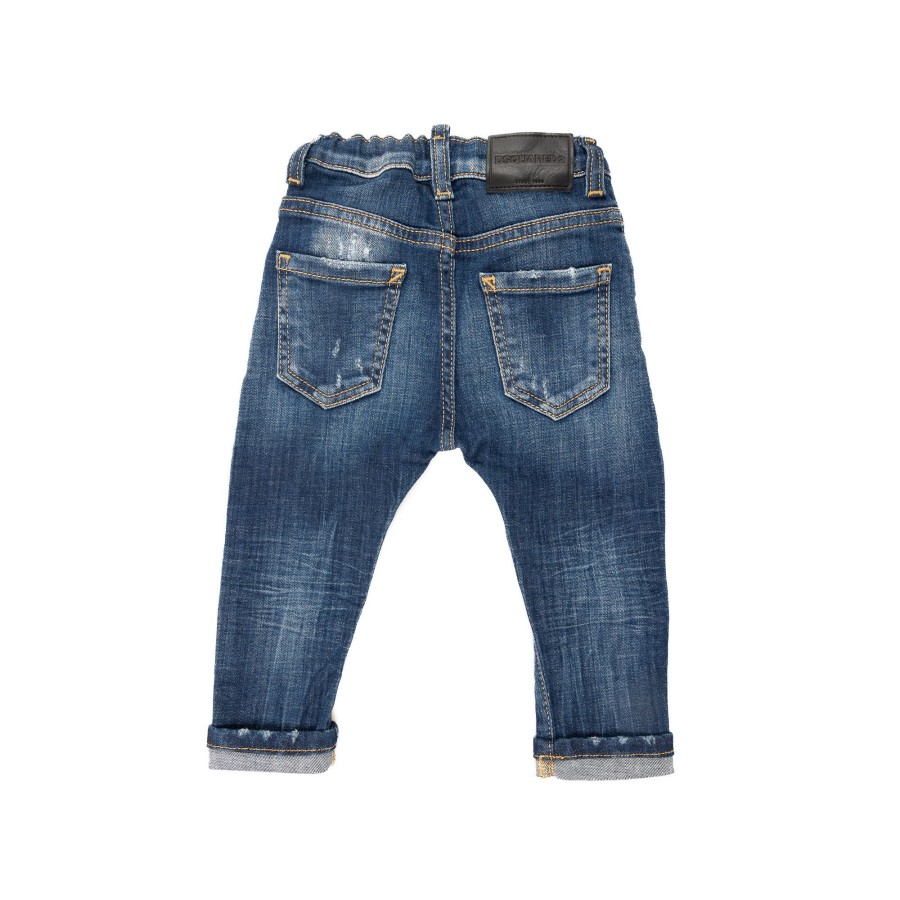 Kids Dsquared2 Kids Clothes | Dsquared2 D2P76Ab Jeans