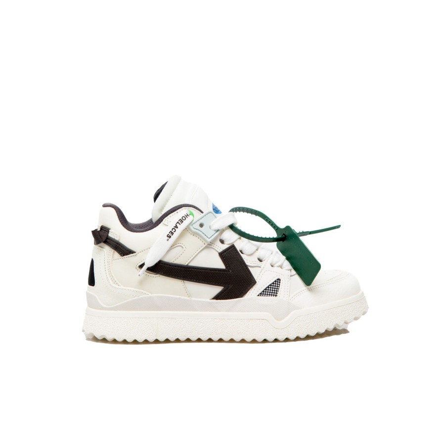 Heren Off white Sneakers | Off White Midtop Sponge Sneaker