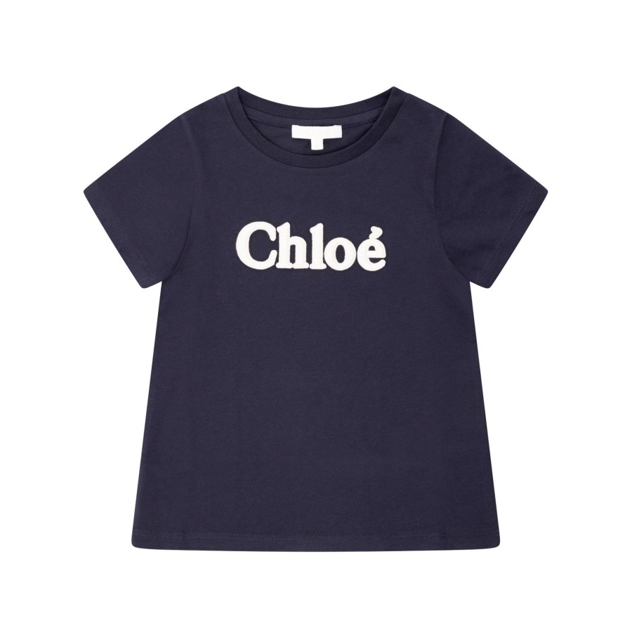 Kids Chloe Kids Clothes | Chloe T-Shirt Ls