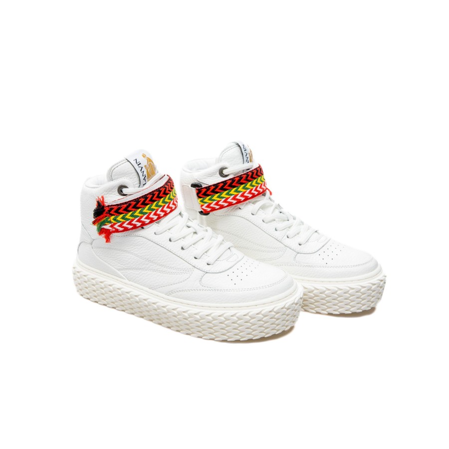 Heren Lanvin Sneakers | Lanvin Curbies 2 High Top