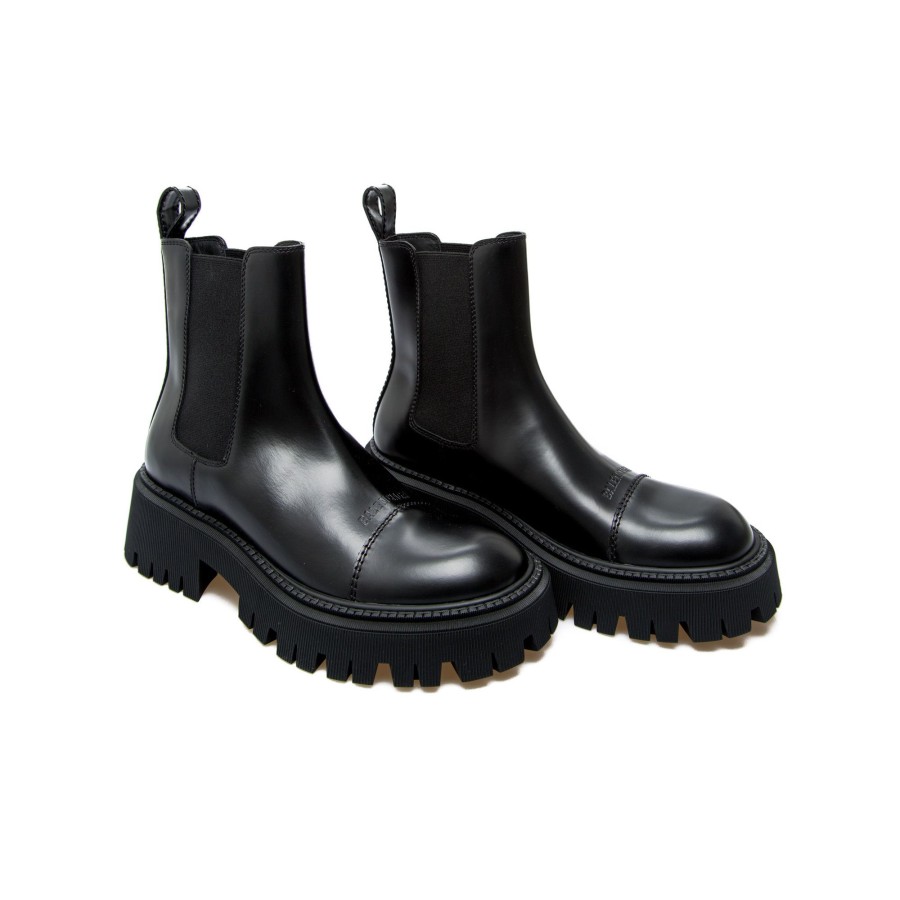 Heren Balenciaga Boots | Balenciaga Tractor Bootie L20