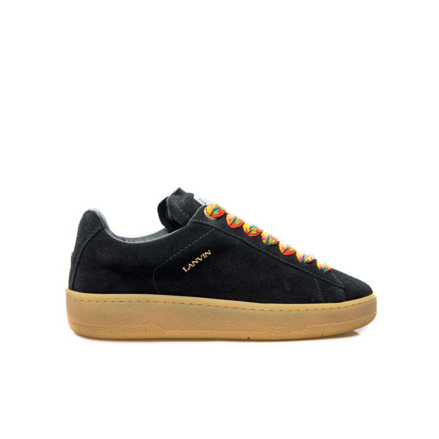 Heren Lanvin Sneakers | Lanvin Lite Curb Low Top