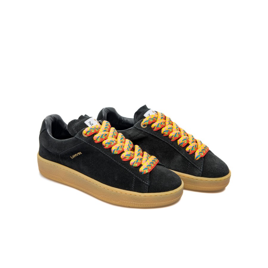 Heren Lanvin Sneakers | Lanvin Lite Curb Low Top