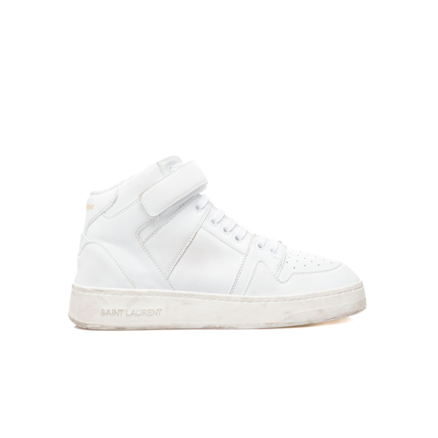 Heren Saint laurent Sneakers | Saint Laurent Lax Mid Top Sneaker