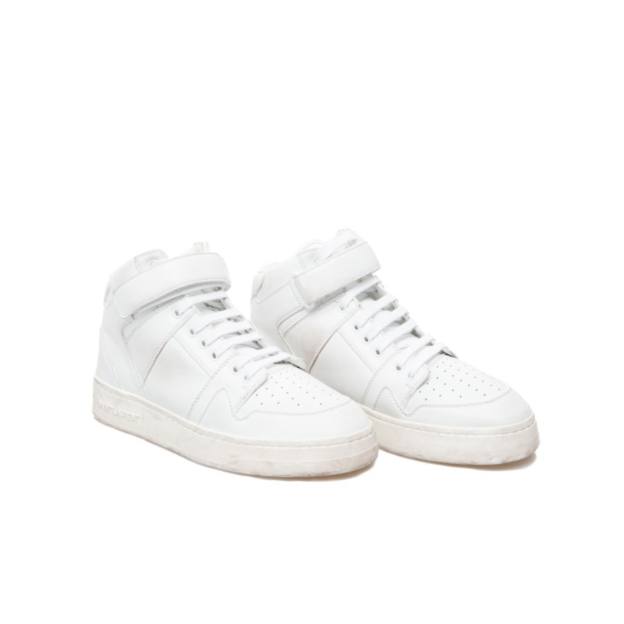 Heren Saint laurent Sneakers | Saint Laurent Lax Mid Top Sneaker