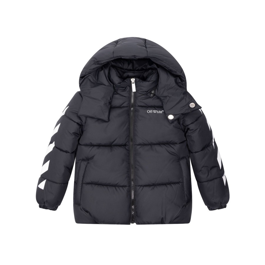 Kids Off white Kids Coats & Jackets | Off White Bookish Diag Puffer