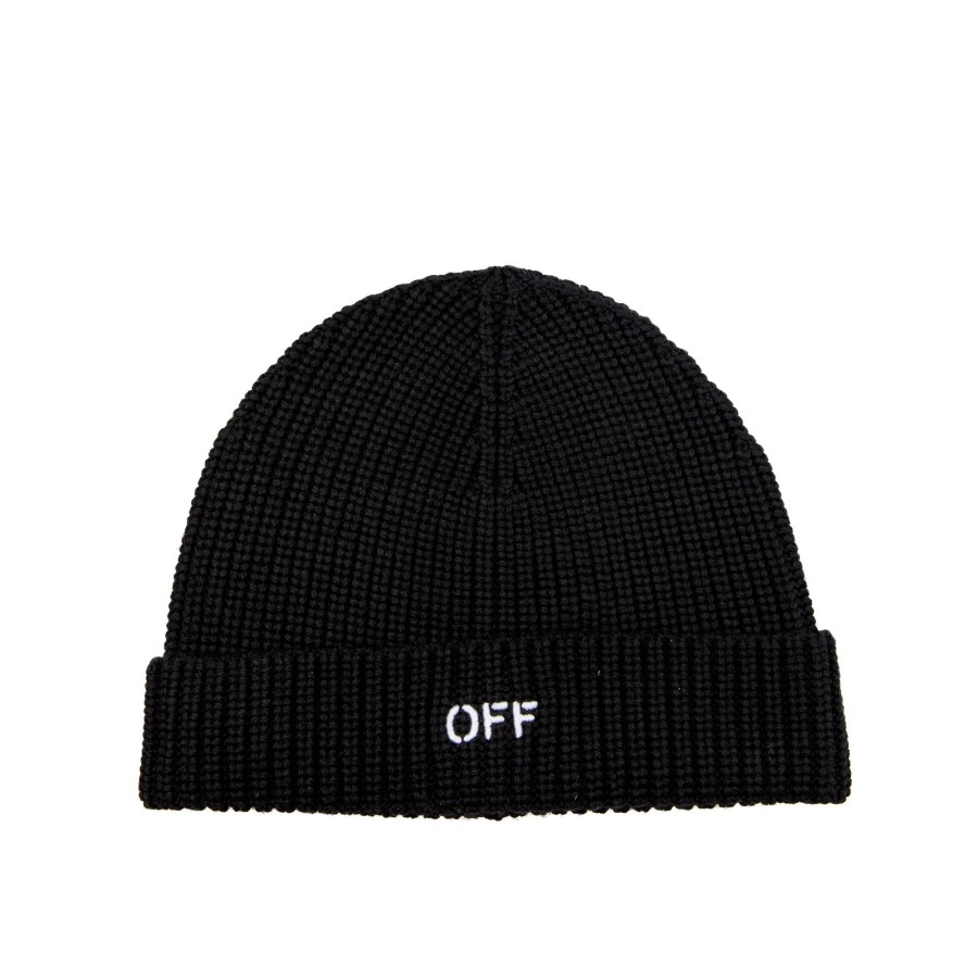 Heren Off white Beanie /Muts | Off White Classic Knit Beanie