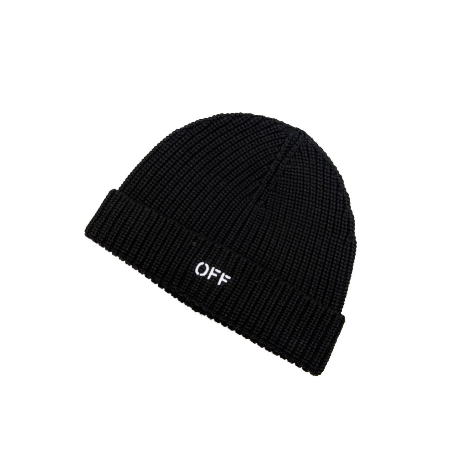 Heren Off white Beanie /Muts | Off White Classic Knit Beanie