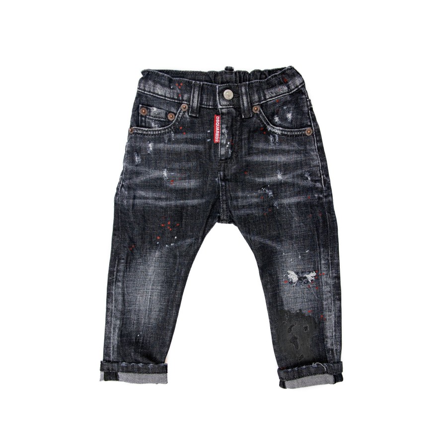 Kids Dsquared2 Kids Clothes | Dsquared2 D2P76Ab Jeans