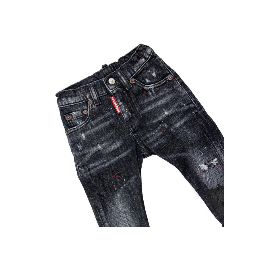 Kids Dsquared2 Kids Clothes | Dsquared2 D2P76Ab Jeans