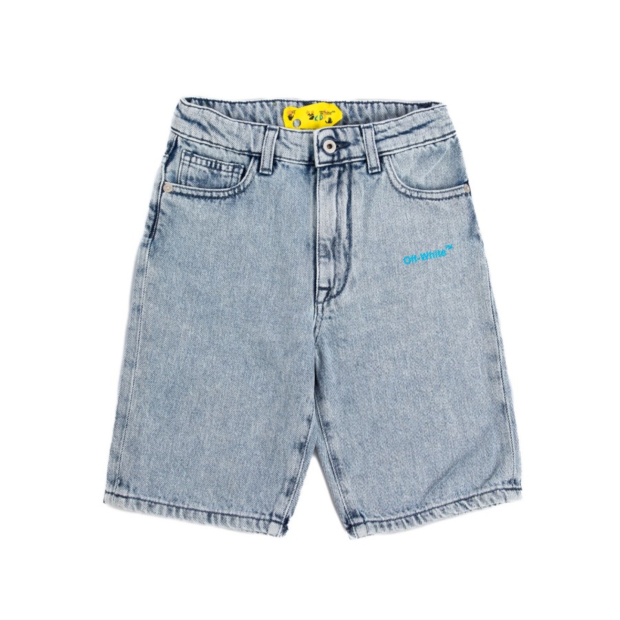 Kids Off white Kids Clothes | Off White Helvetica Diag Denim