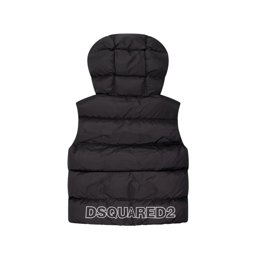 Kids Dsquared2 Kids Coats & Jackets | Dsquared2 D2J408U Bodywarmer