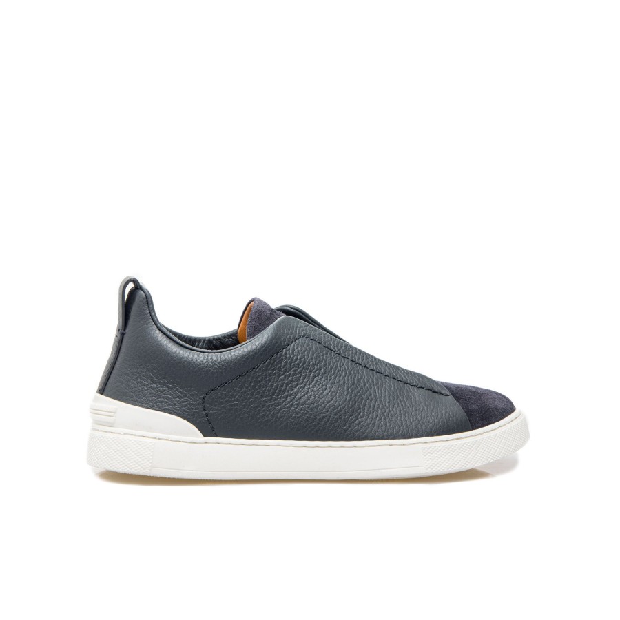 Heren Zegna Sneakers | Zegna Triple Stitch Low-Top