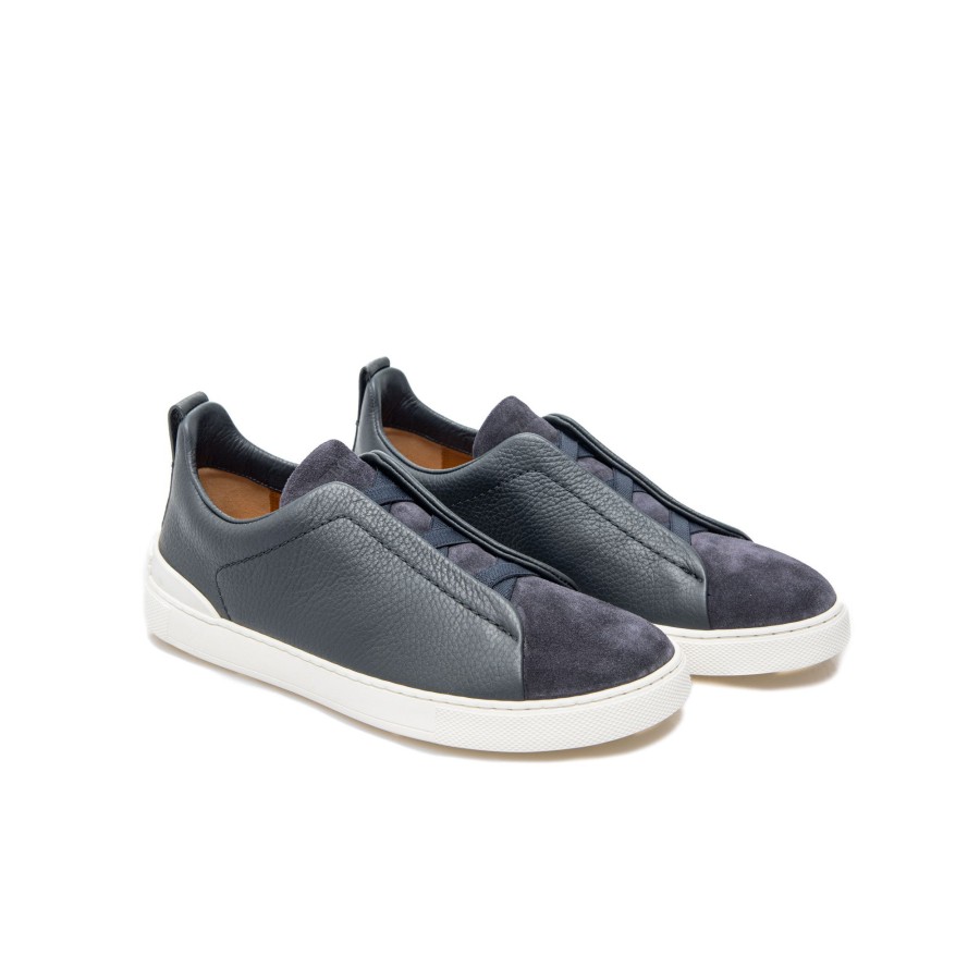 Heren Zegna Sneakers | Zegna Triple Stitch Low-Top