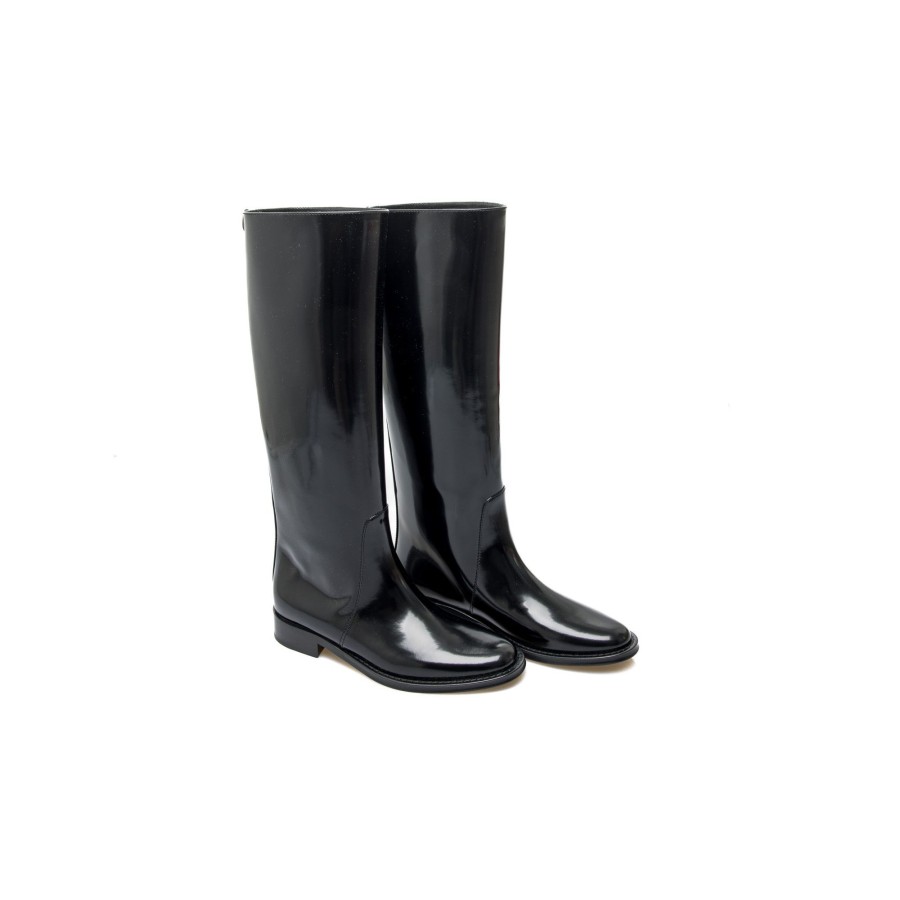 Dames Saint laurent Boots | Saint Laurent Hunt 25 Boot Vit