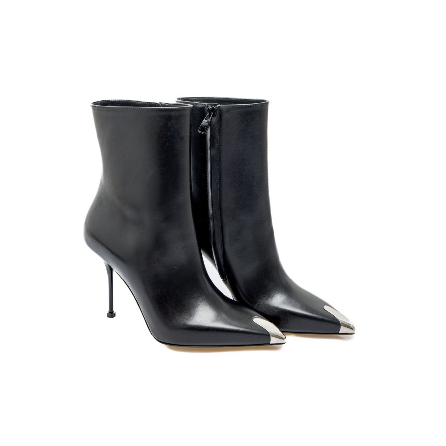 Dames Alexander mcqueen Boots | Alexander Mcqueen Heeled Ankle Boot