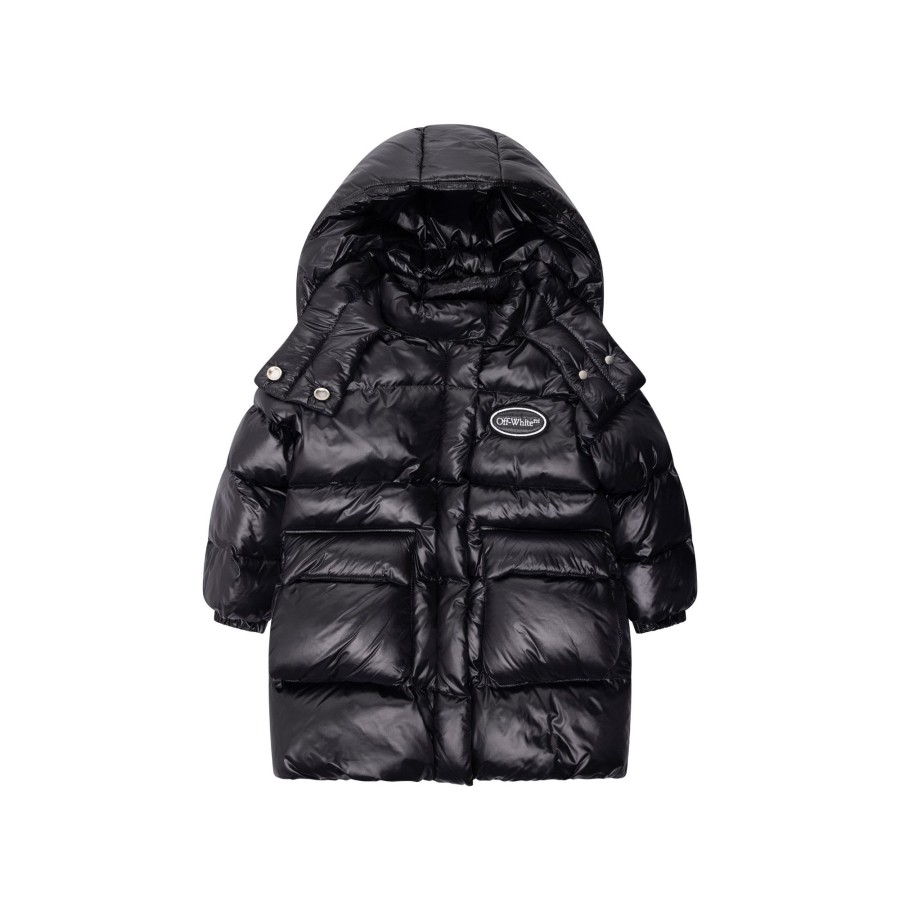 Kids Off white Kids Clothes | Off White Arrow Quilted Puffer