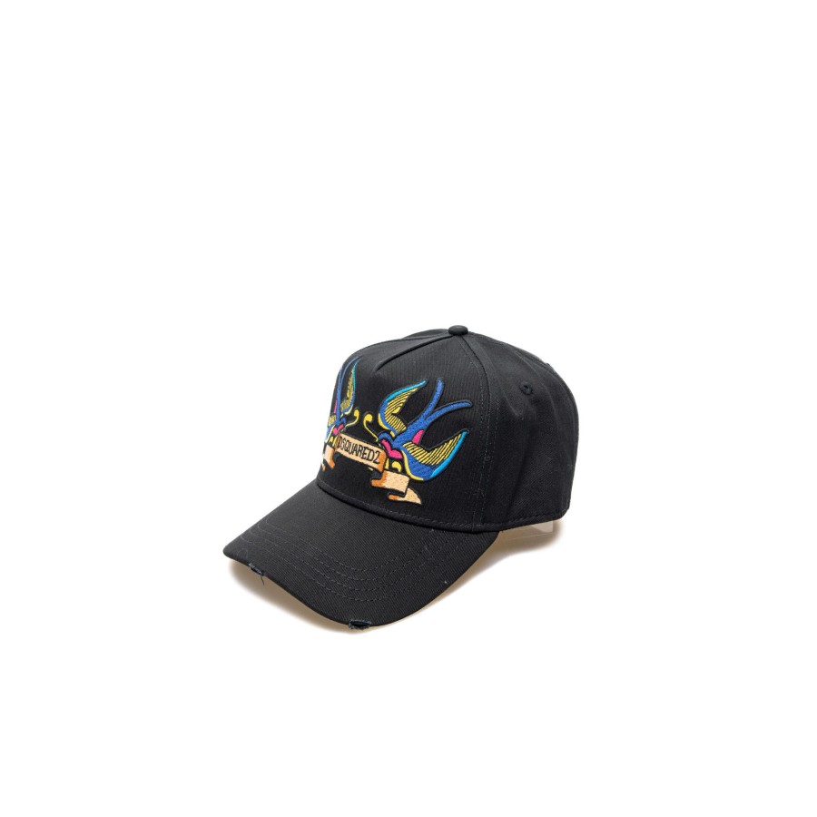 Heren Dsquared2 Caps | Dsquared2 Logo Baseball Cap