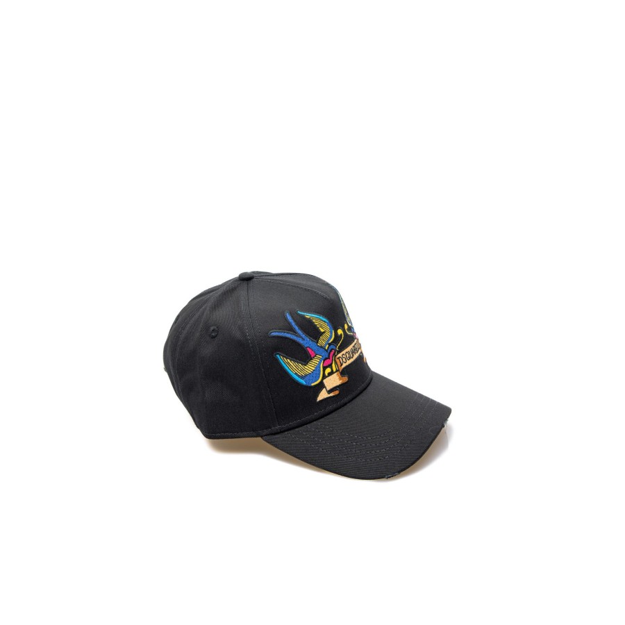 Heren Dsquared2 Caps | Dsquared2 Logo Baseball Cap