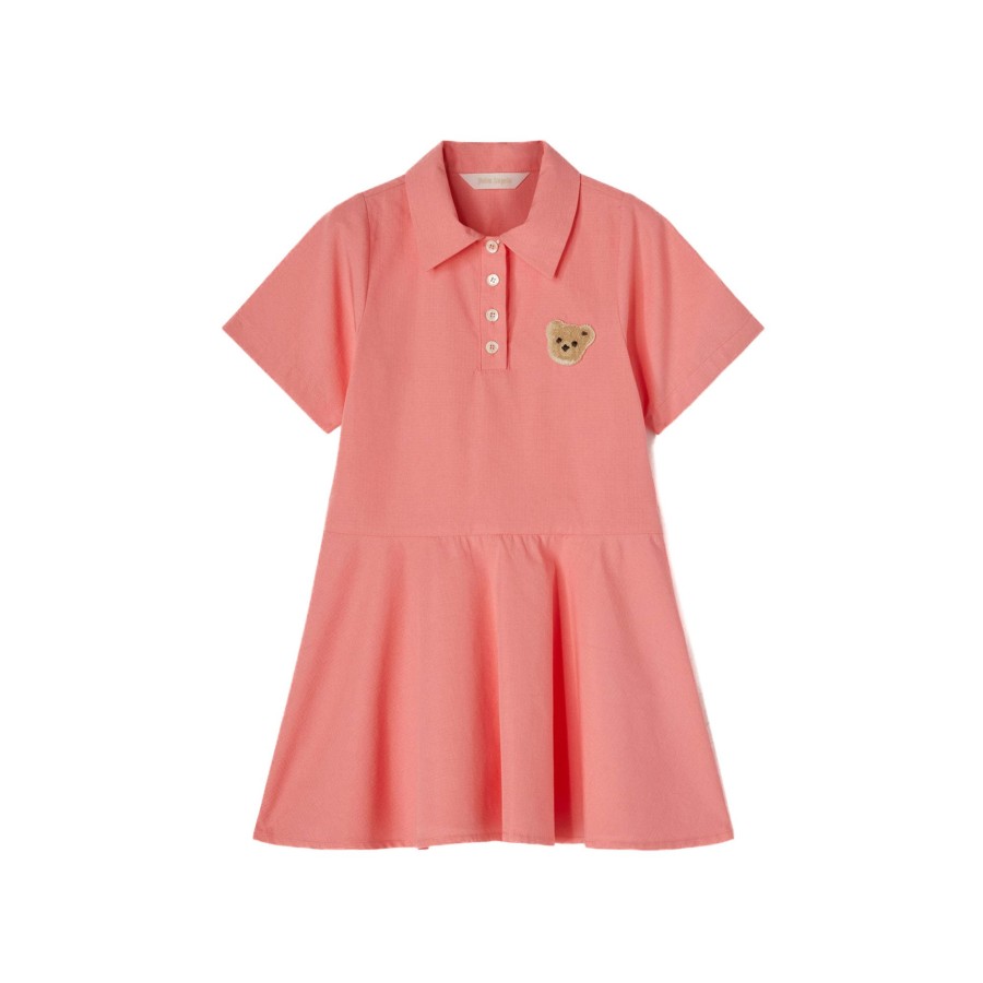 Kids Palm angels Kids Clothes | Palm Angels Minibear Polo Dress